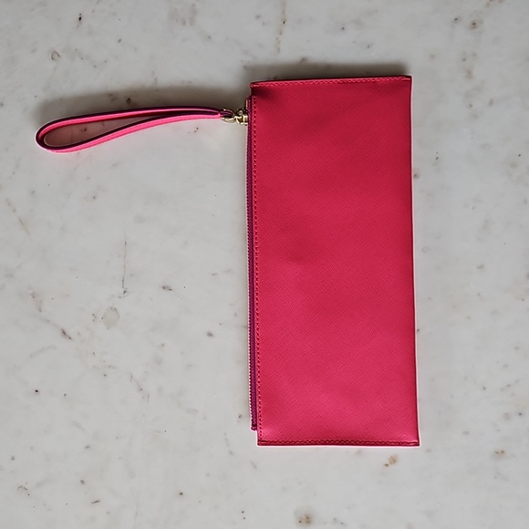 Henri Bendel Pink West 57th Travel Wristlet - Picture 3 of 8